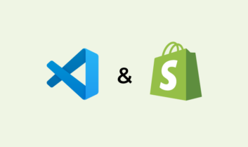 visual studio code editor v Shopify